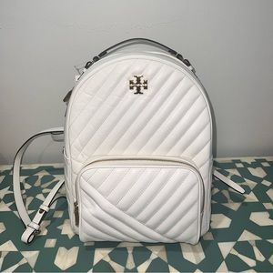 Tory Burch Kira chevron Zip around Backpack